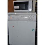 A HOTPOINT TDC30 CONDENSOR DRYER measuring width 60cm x depth 62cm x height 85cm, along with a