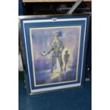 RAYMOND HUGHES (1937-2015) TWO SIGNED PRINTS DEPICTING COSTUMES FOR TELEVISION PROGRAMES, comprising