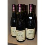 SEVEN BOTTLES OF CHATEAUNEUF-DU-PAPE comprising three bottles of DOMAINE FONT DE MICHELLE 1994, 13.