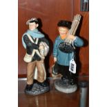 TWO ROYAL DOULTON FIGURINES, comprising Master Sweep HN2205, issued 1957-1962, height 21.5cm, and