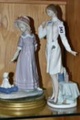 TWO LLADRO FIGURES, comprising Female Physician no 5197, designed by Salvador Debon 1984, retired