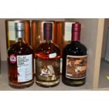 ISLAY SINGLE MALT, Three Bottles of rare single malt scotch whisky comprising one bottle of