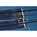 TWO HARDY SPINNING FISHING RODS, comprising a 'Hardy Favourite Graphite Spinning' 1.5oz rod, and a