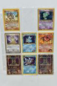 POKEMON PROMO CARDS, TOPPS CARDS AND LENTINGULAR UNCUT SHEETS, promo cards include Pikachu 1,