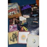 A TRAY CONTAINING TWENTY THREE COLLECTABLE LPs comprising of Master of Reality by Black Sabbath in