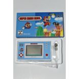 SUPER MARIO BROS GAME & WATCH BOXED, box only has minor wear and tear, system's batteries need