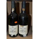 FOUR BOTTLES OF TAYLOR'S 1977 VINTAGE PORT, bottled in Oporto by Taylor, Fladgate & Yeatman, 21%