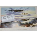 STEPHEN BROWN (BRITISH CONTEMPORARY) FIVE SIGNED LIMITED EDITION AVIATION PRINTS, comprising '