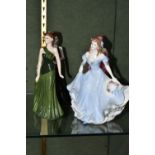 FOUR COALPORT LADIES OF FASHION FIGURINES, comprising Stunning in Black, Pamela - a figurine