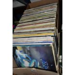 TWO TRAYS CONTAINING OVER SEVENTY LPs including Count Basie, Matt Monroe, Roberta Flack, Jermaine