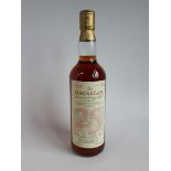 SINGLE MALT, One Bottle of THE MACALLAN ANNIVERSARY MALT, 25 Years Old, Distilled 1958, Bottled