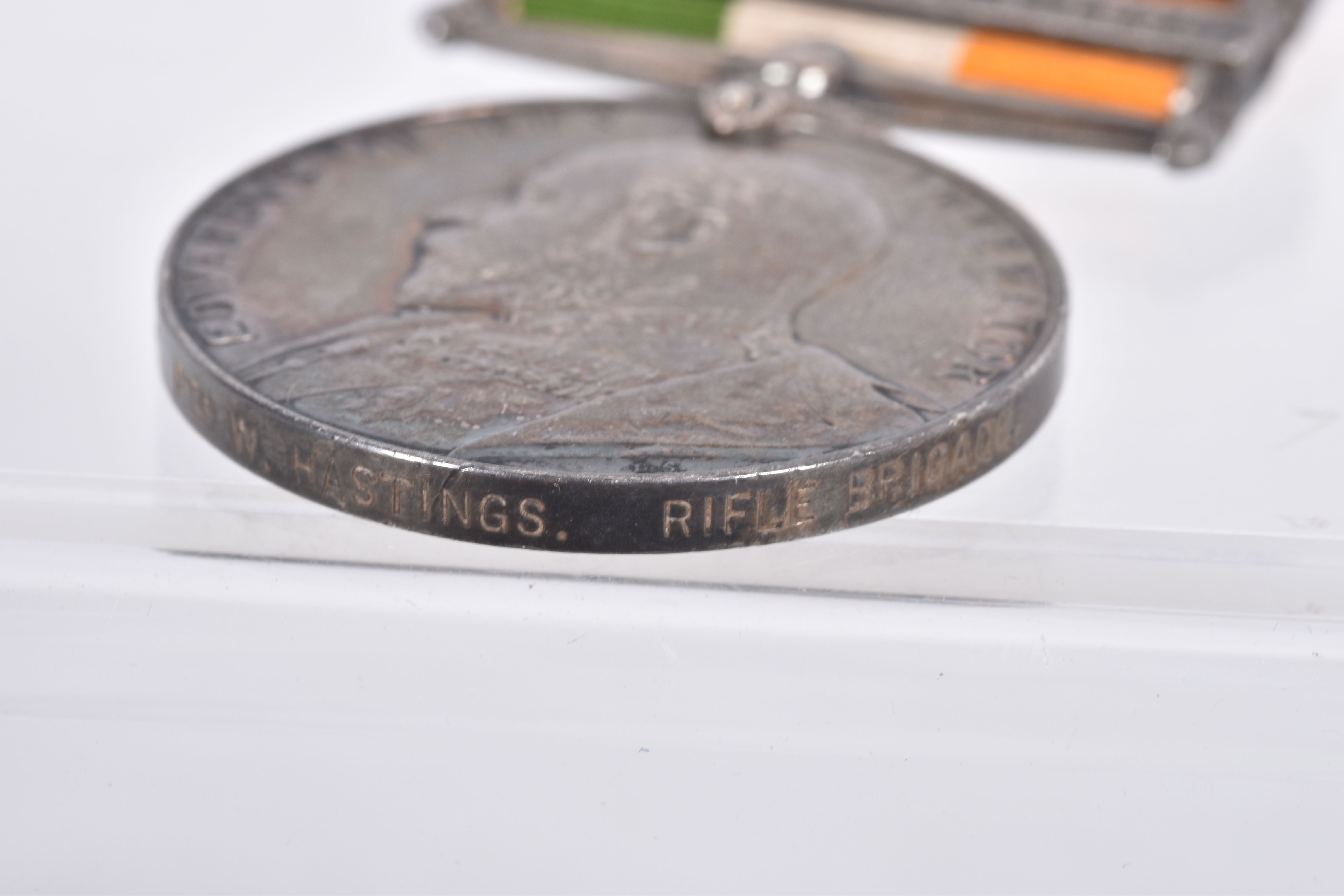 A BOERWAR AND WWI GROUP OF MEDALS, the QSA and KSA are both correctly named to 6622 PTE W HASTINGS - Image 10 of 25