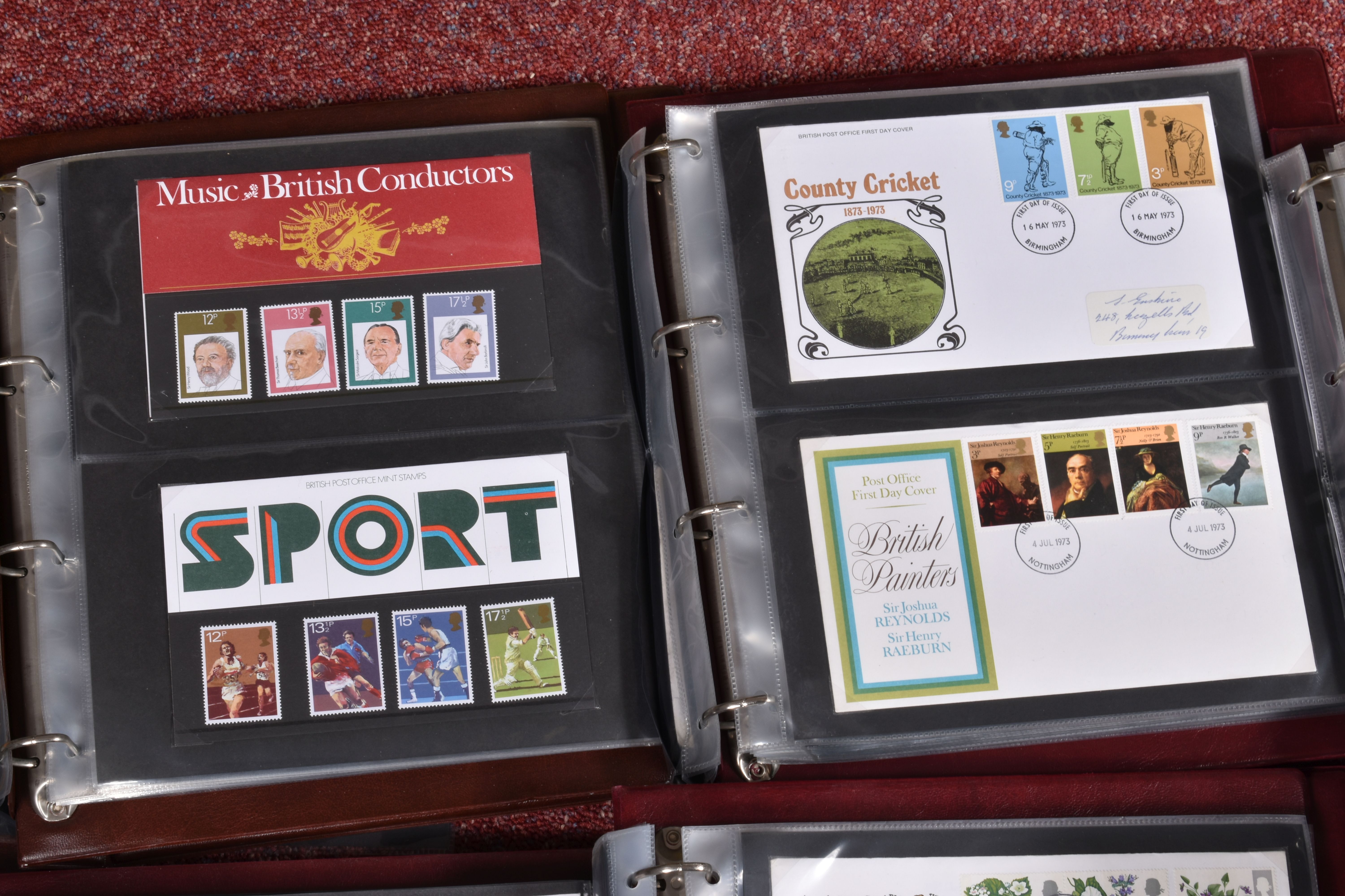 VERY LARGE COLLECTION OF STAMPS IN FOUR BOXES IN NUMEROUS ALBUMS, main value in GB in Davo type - Image 14 of 28