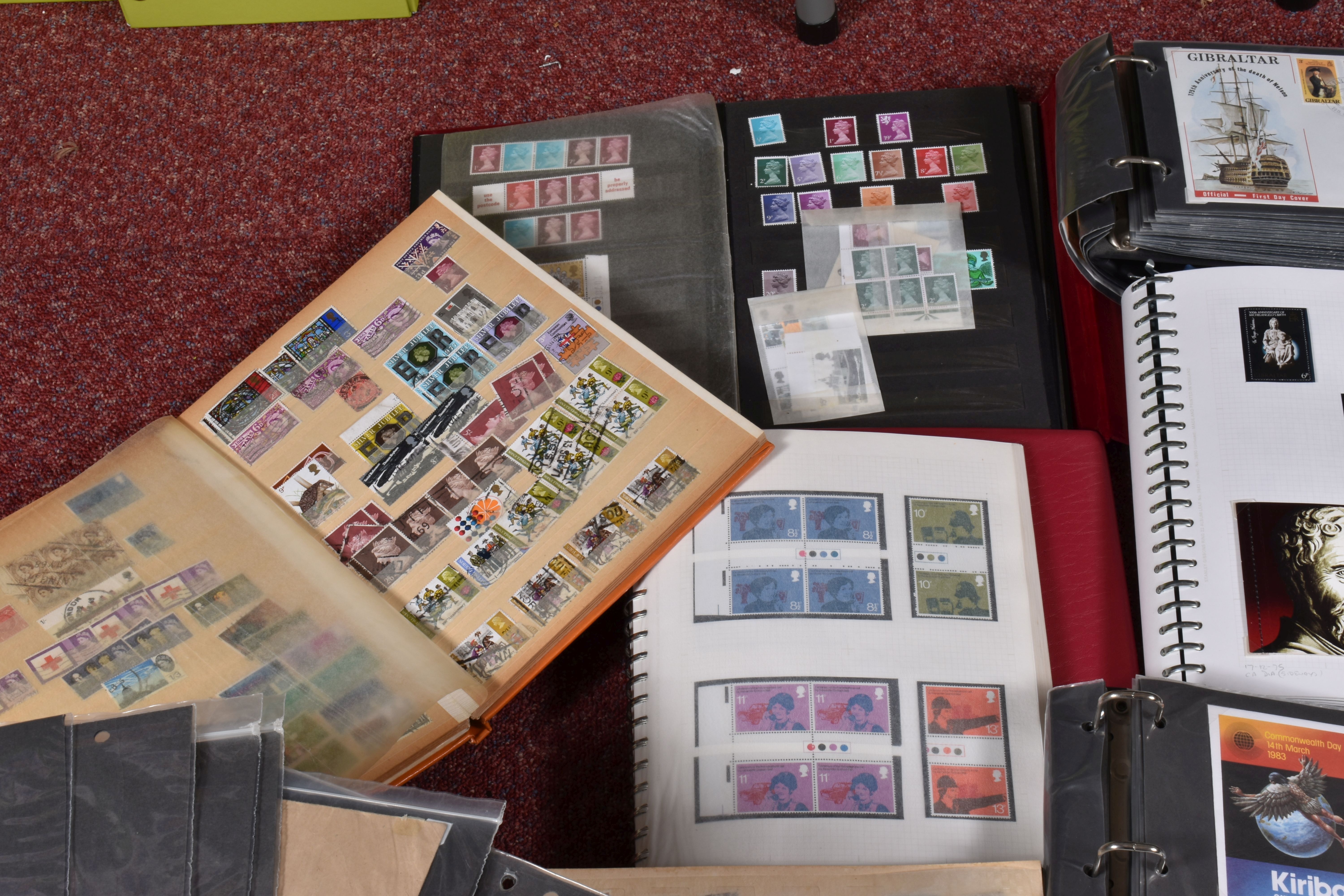 VERY LARGE COLLECTION OF STAMPS IN FOUR BOXES IN NUMEROUS ALBUMS, main value in GB in Davo type - Image 28 of 28