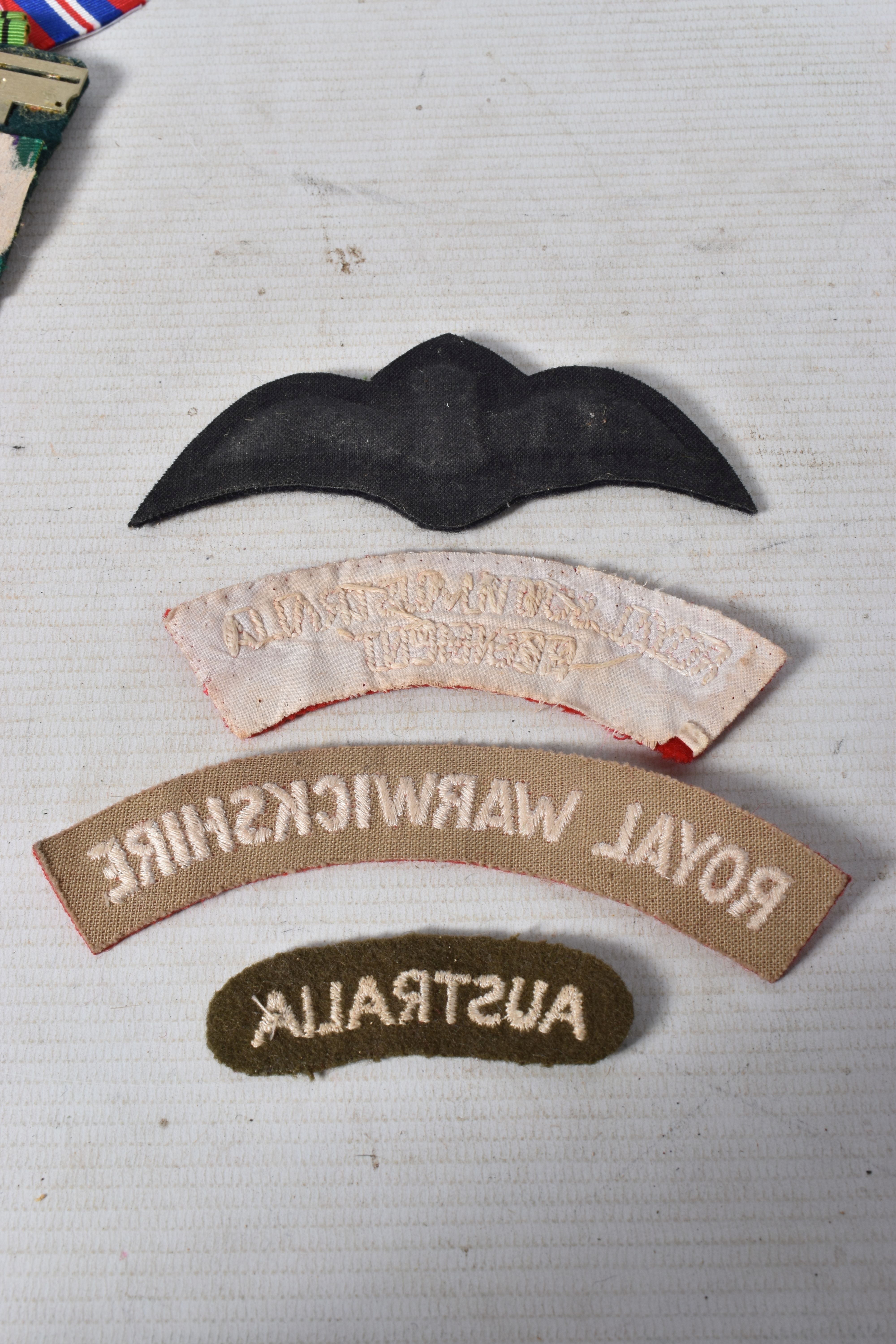 A BOX CONTAINING A HALLMARKED SILVER WALES SUNDAY SCHOOL MEDAL, a WWII Defence medal, two - Image 11 of 19