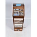 A mid 20th century, 1 shilling POSTCARD DISPENSER from Falcon (Postcards) Ltd, Manchester,