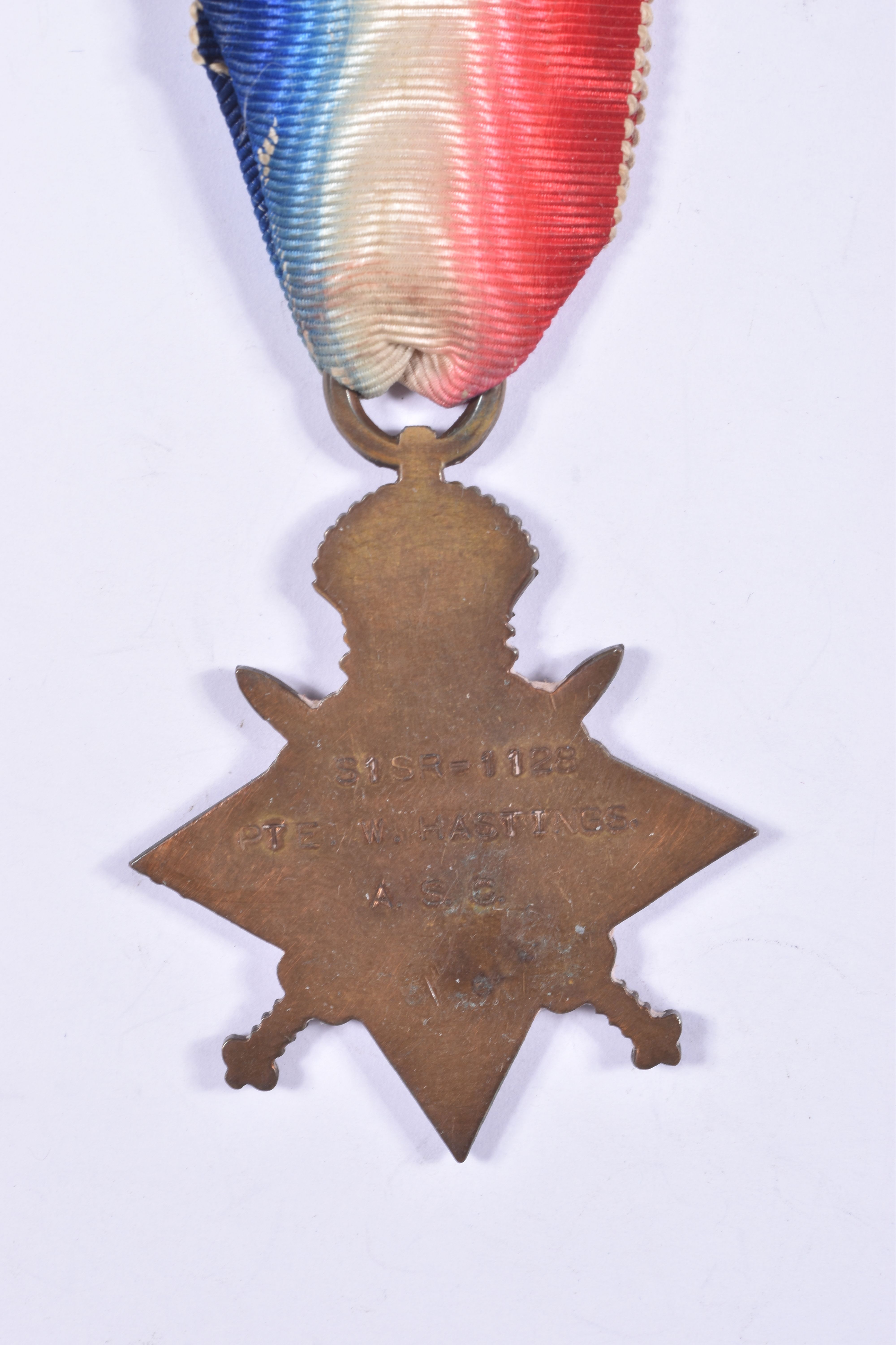 A BOERWAR AND WWI GROUP OF MEDALS, the QSA and KSA are both correctly named to 6622 PTE W HASTINGS - Image 16 of 25
