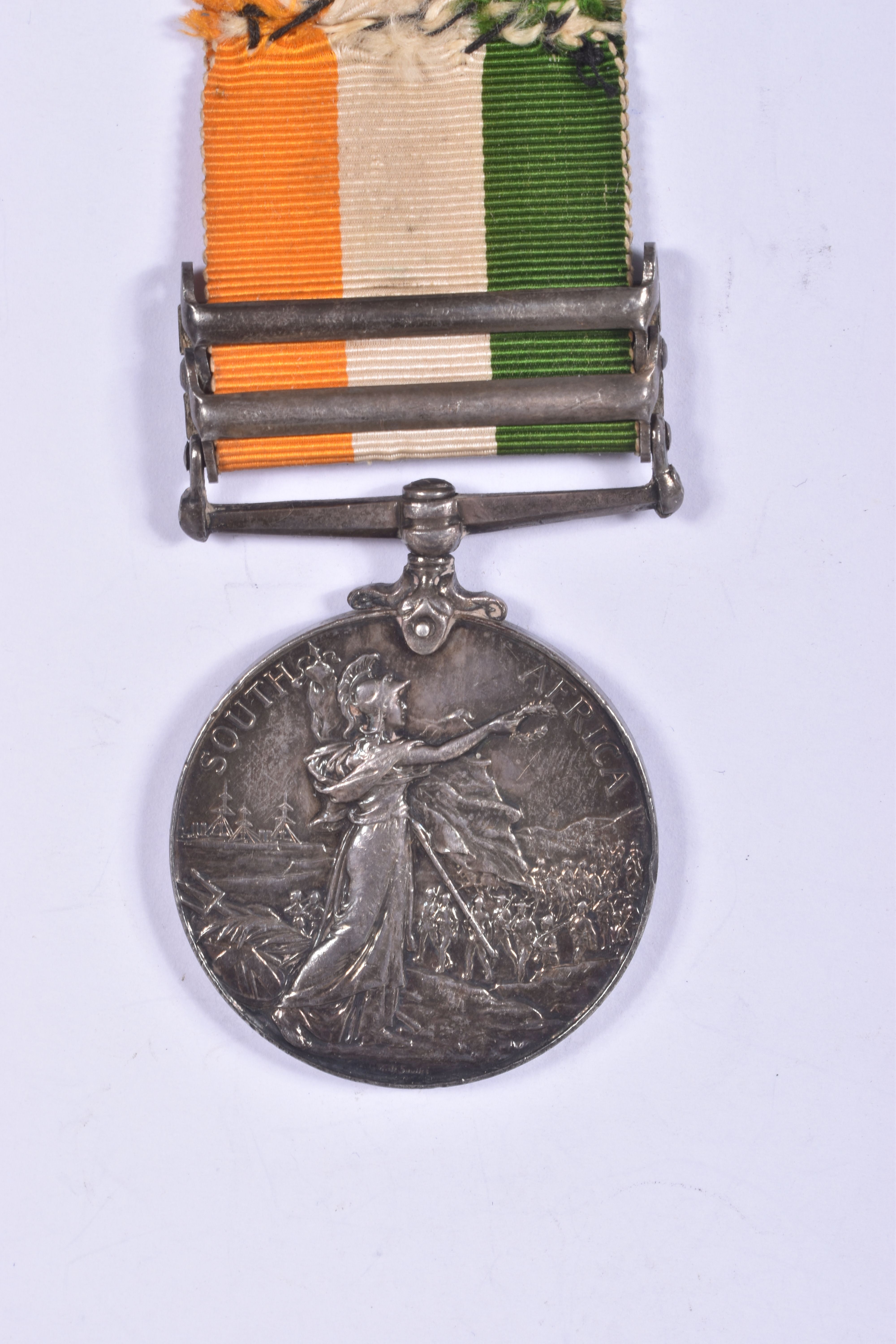 A BOERWAR AND WWI GROUP OF MEDALS, the QSA and KSA are both correctly named to 6622 PTE W HASTINGS - Image 8 of 25