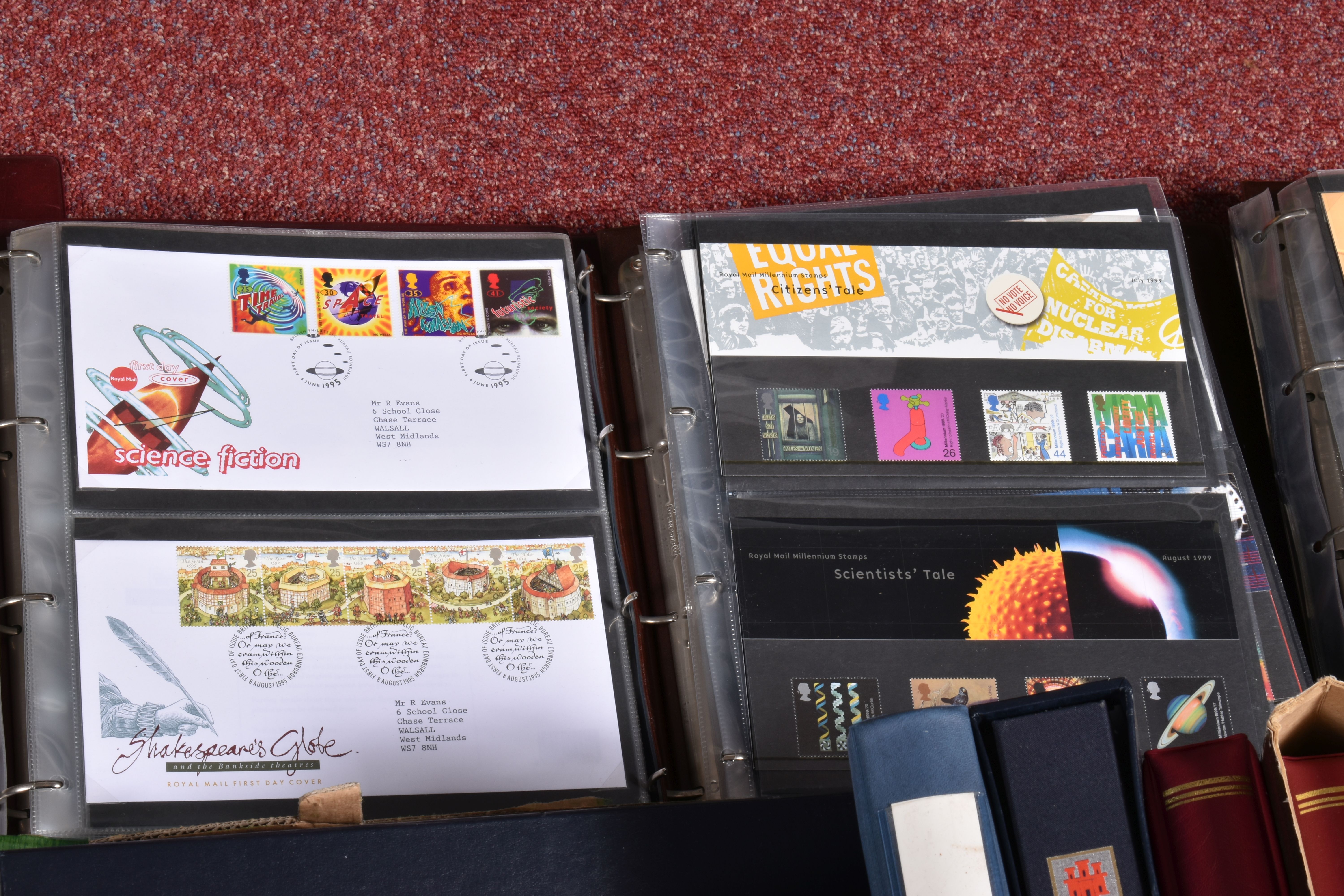 VERY LARGE COLLECTION OF STAMPS IN FOUR BOXES IN NUMEROUS ALBUMS, main value in GB in Davo type - Image 15 of 28