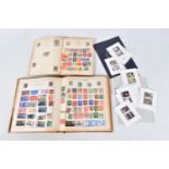 COLLECTION OF WORLWIDE STAMPS IN 2 ALBUMS