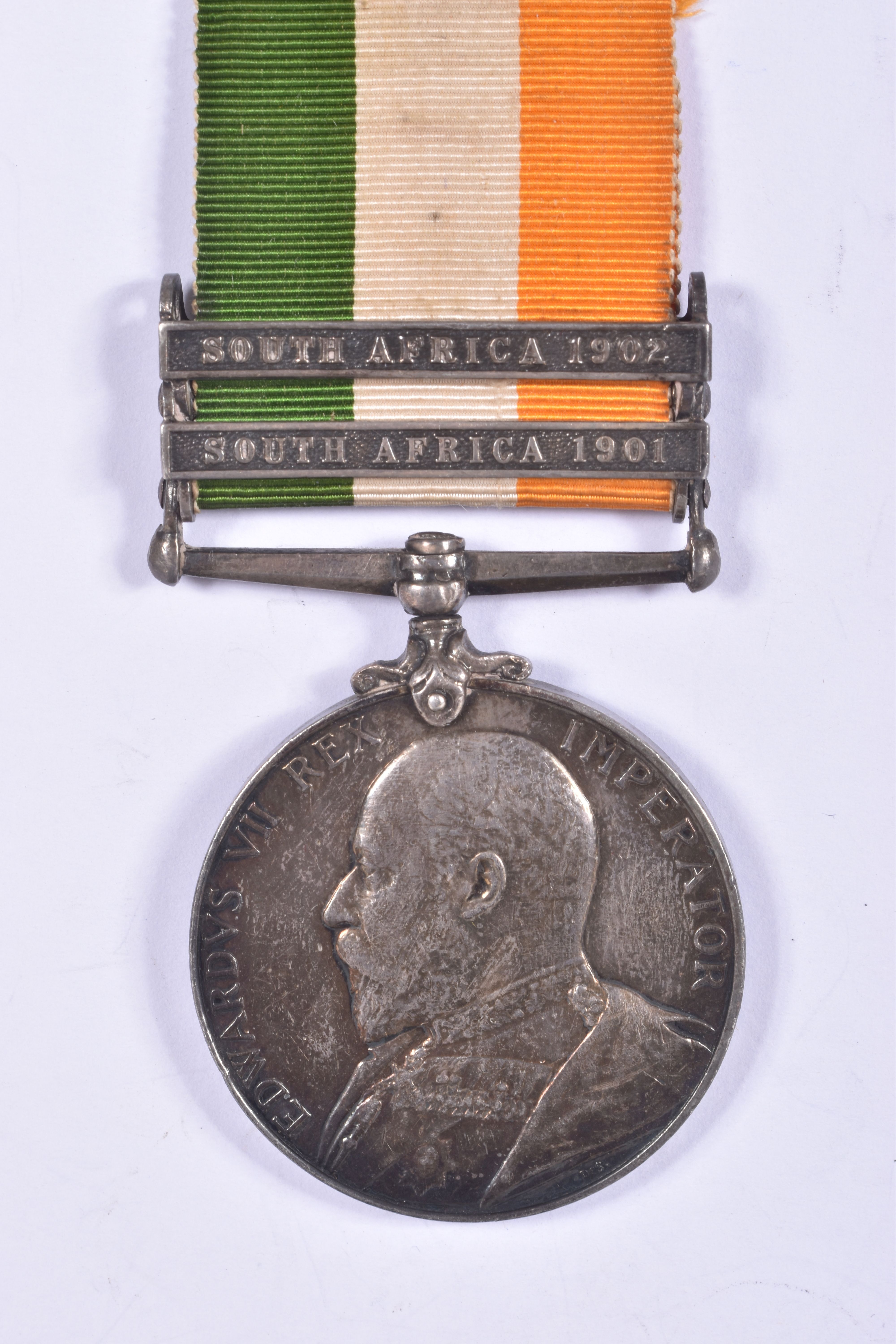 A BOERWAR AND WWI GROUP OF MEDALS, the QSA and KSA are both correctly named to 6622 PTE W HASTINGS - Image 6 of 25