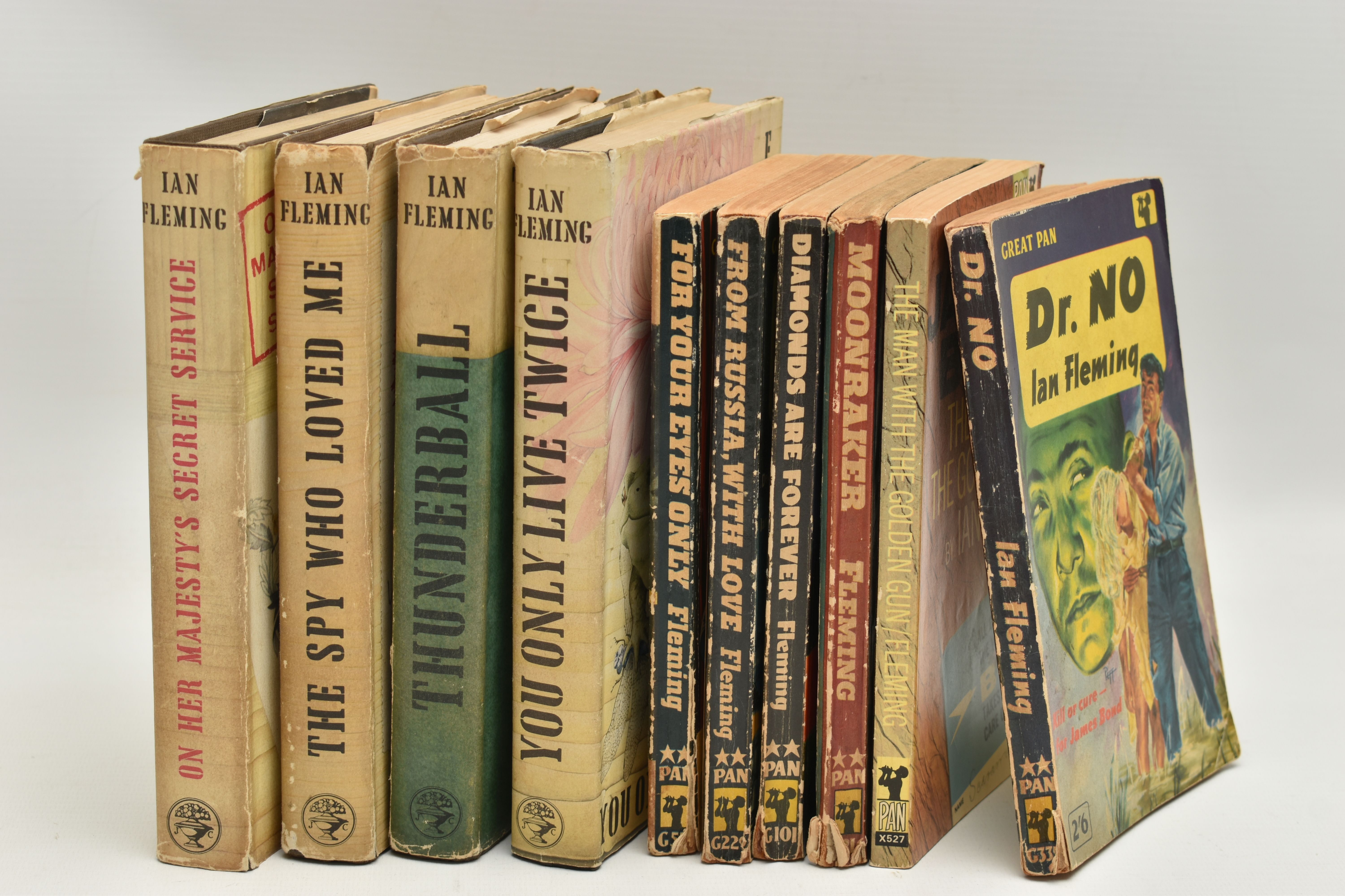 JAMES BOND - FLEMING, IAN, ten books, four Jonathan Cape hardbacks with dust wrappers, comprising ' - Image 4 of 4