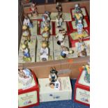 A BOX AND LOOSE BOXED ROYAL DOULTON BUNNYKINS FIGURES, nineteen figures comprising Dollie