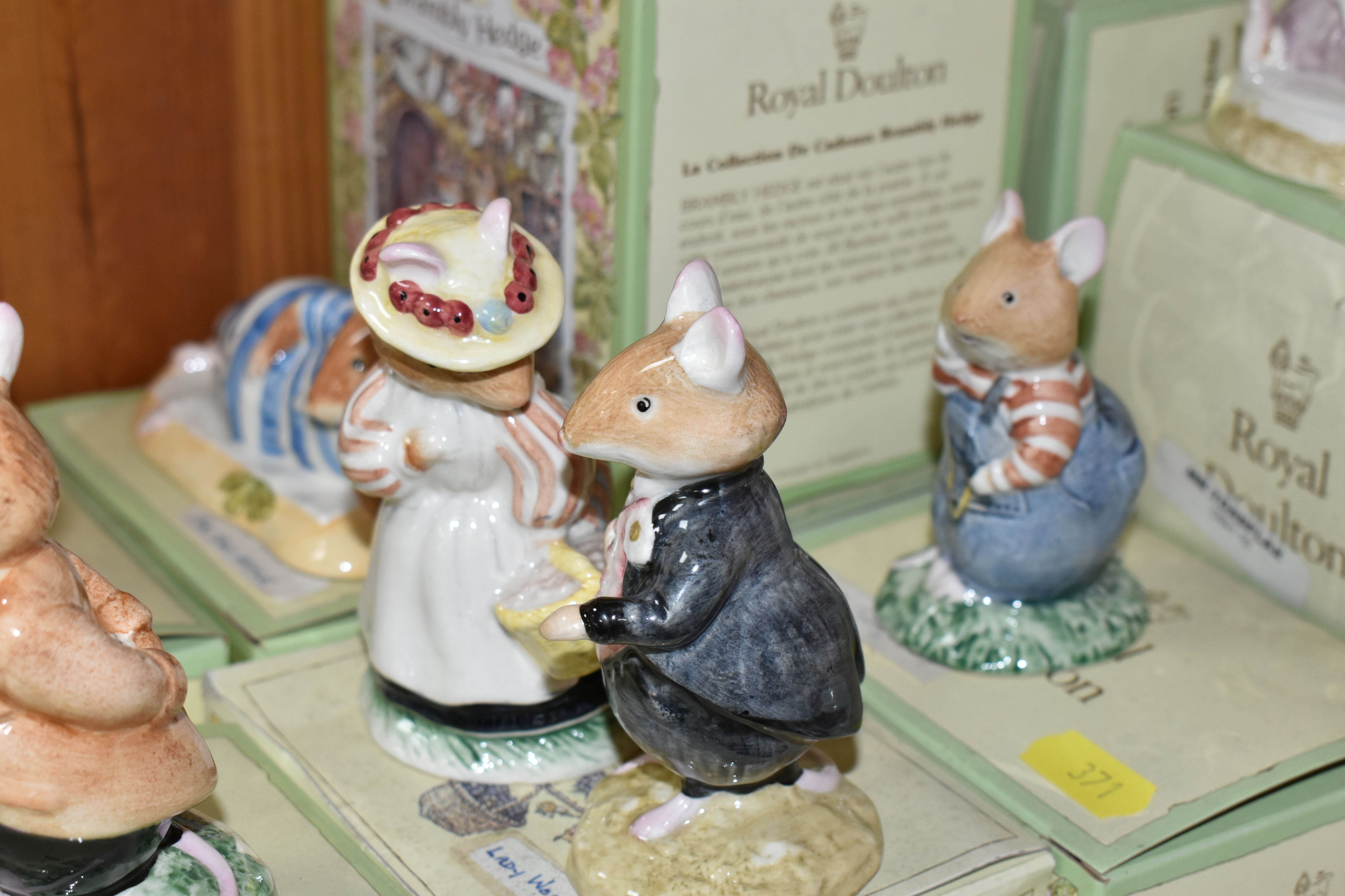 FOURTEEN BOXED ROYAL DOULTON BRAMBLY HEDGE COLLECTION FIGURES, comprising 'Poppy Eyebright' DBH1, ' - Image 5 of 7