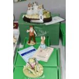 FOUR BOXED BESWICK BEATRIX POTTER FIGURES, comprising 'Mittens, Tom Kitten and Moppet' P3792