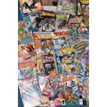 QUANTITY OF COMICS, includes comics from The Amazing Spider-Man, Secret Wars, Spectacular Spider-