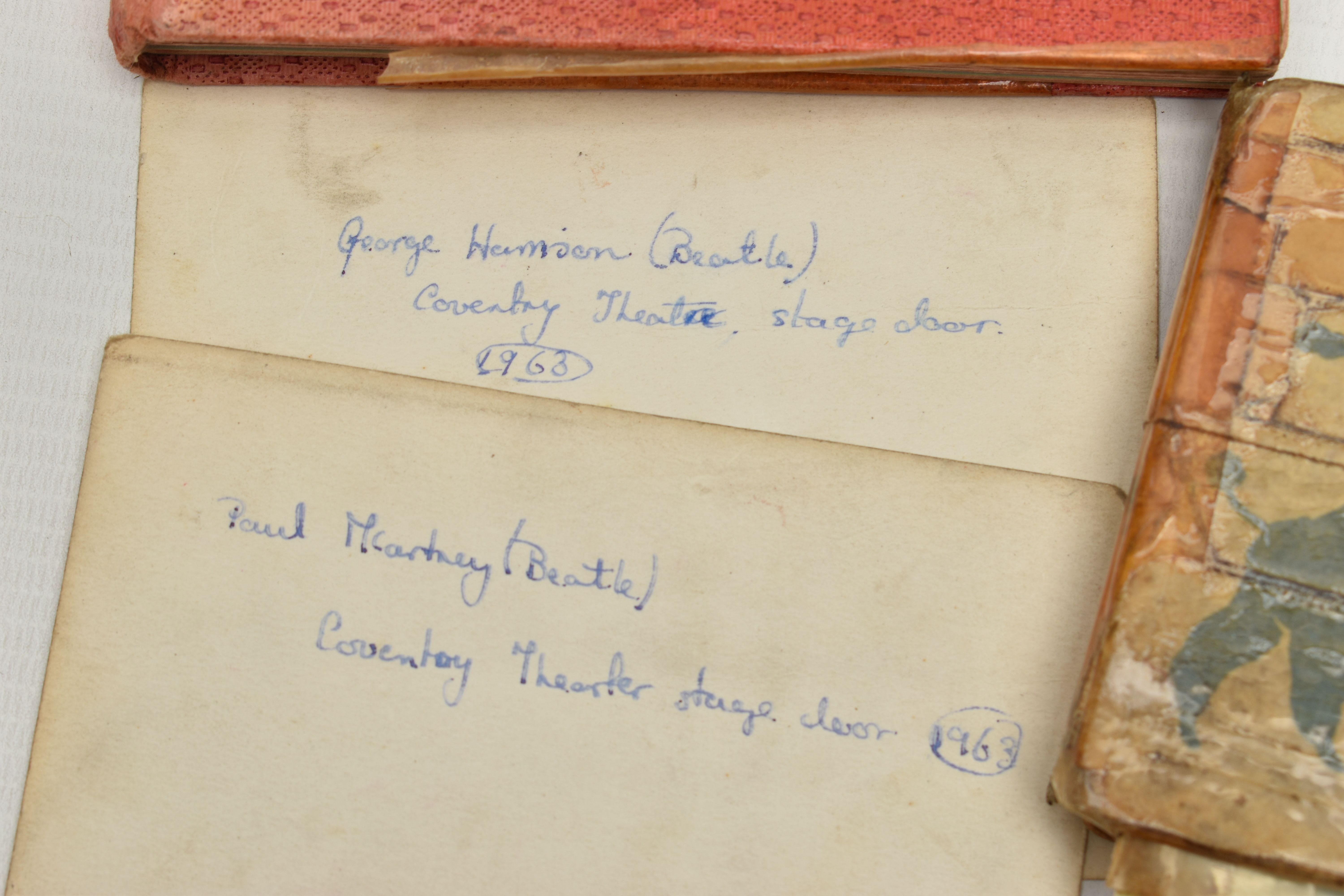 THE BEATLES AUTOGRAPHS, two autograph albums and two photographs, the Woburn Abbey autograph book is - Image 2 of 22