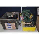 A BOXED BOSCH PKS 46 CIRCULAR SAW, a Boxed PSS 230 1/2 sheet sander and a CSB 520-2E drill (all