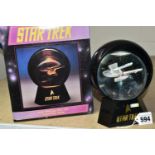 A BOXED WILLITTS DESIGNS STAR TREK GLOBE, U.S.S Enterprise NCC1701, the first of three limited