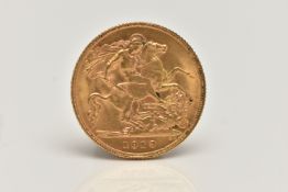 A GEOGRE V HALF SOVEREIGN COIN, depicting George and the Dragon dated 1913, approximate diameter