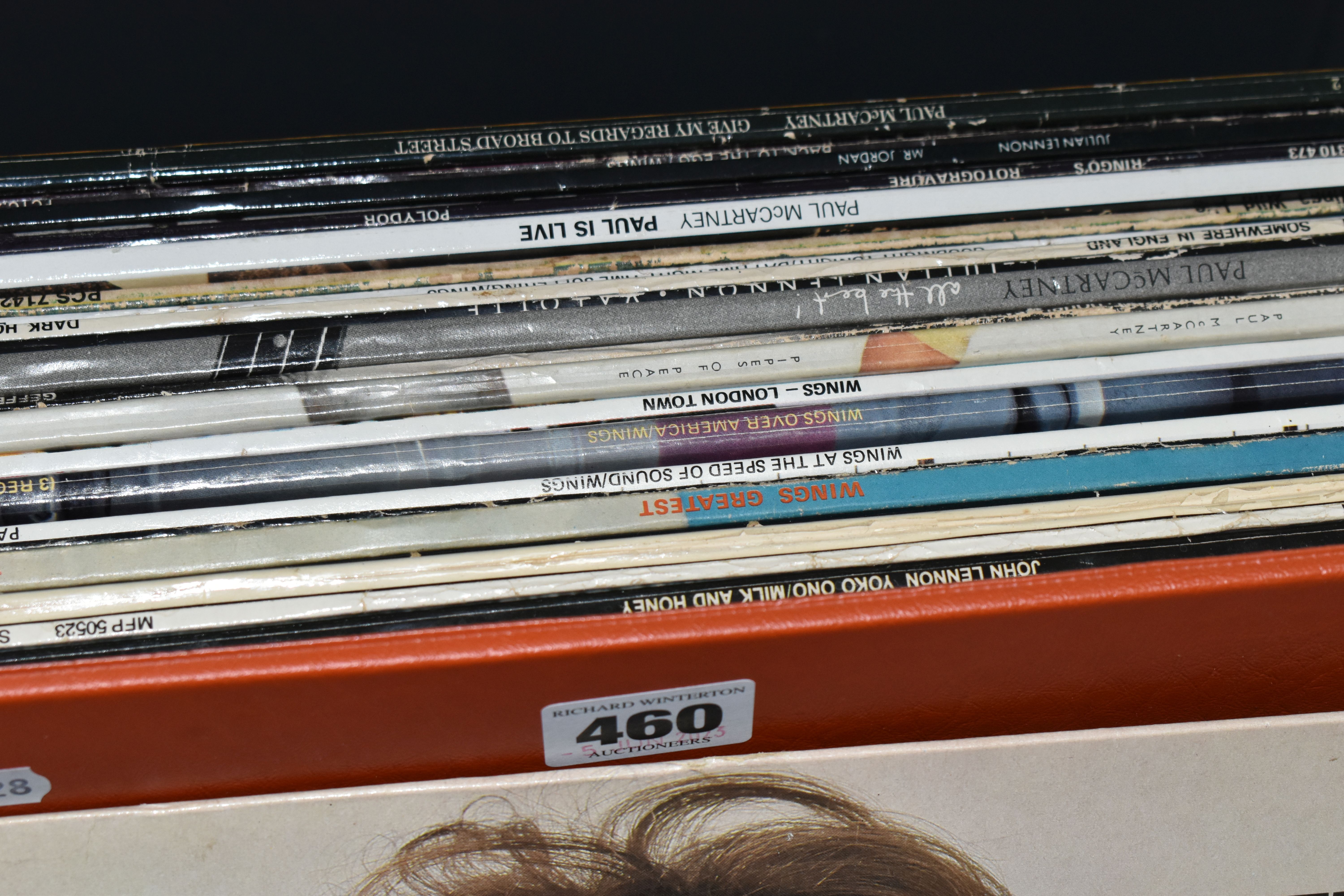 TWO BOXES AND A CASE OF RECORDS, CDS, DVDS, ETC, to include approximately seventy vinyl LPs, artists - Image 2 of 5