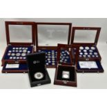 A CASED DISPLAY OF VICTORIA JUBILEE COLLECTOIN COINS, to include circulated Victorian coinage