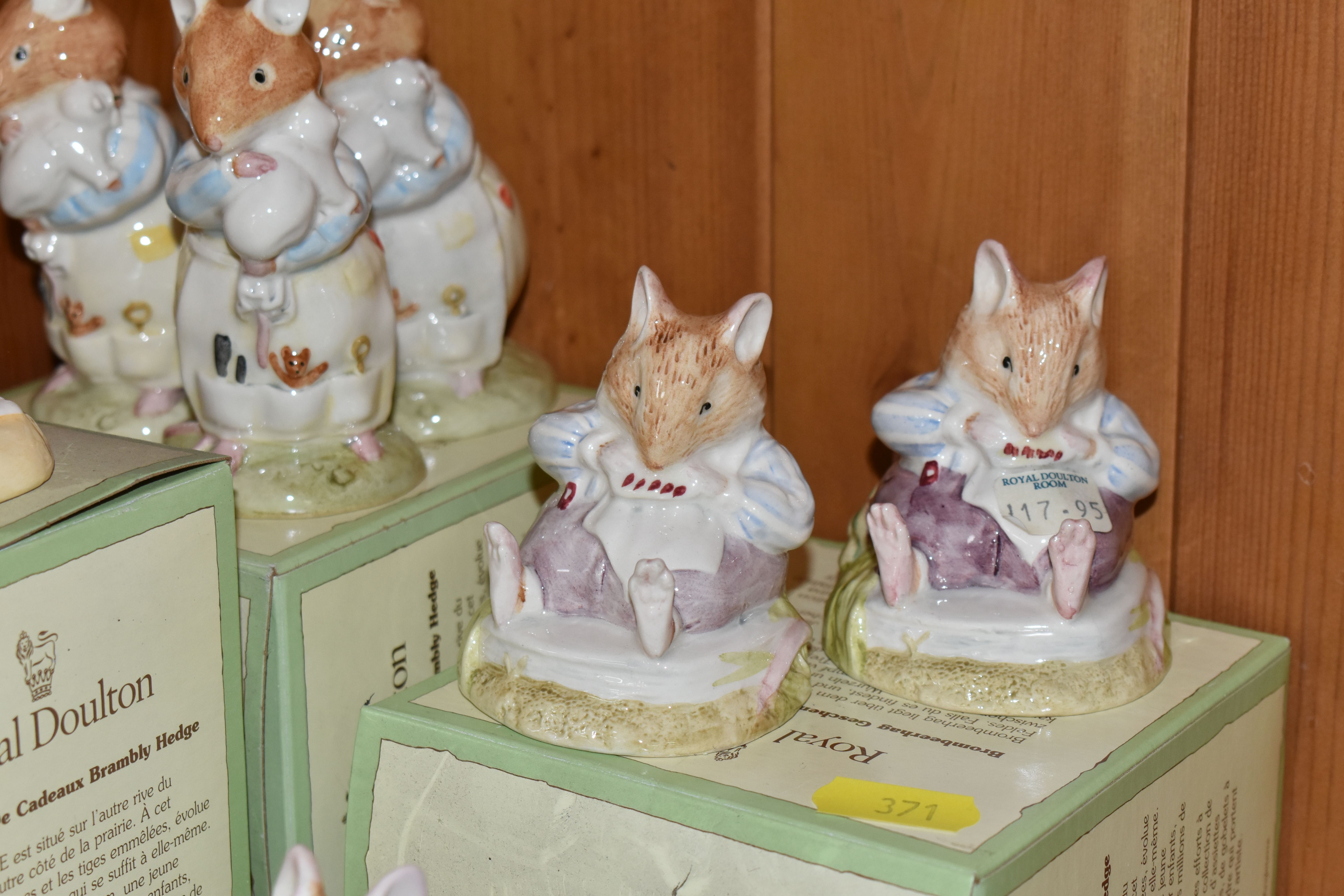 FOURTEEN BOXED ROYAL DOULTON BRAMBLY HEDGE COLLECTION FIGURES, comprising 'Poppy Eyebright' DBH1, ' - Image 6 of 7