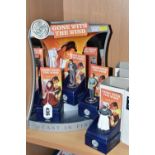 A SET OF CORGI COLLECTABLE ICON FIGURES AND DISPLAY STAND, four boxed 'Gone With The Wind' figures