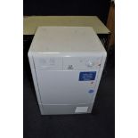 AN INDESIT IDC85 CONDENSER DRYER, width 60cm x depth 60cm x height 84cm (PAT pass and working)