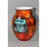 A POOLE POTTERY GEMSTONES VASE, height 21cm (1) (Condition Report: crazing lines visible on the