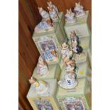 FOURTEEN BOXED ROYAL DOULTON BRAMBLY HEDGE COLLECTION FIGURES, comprising 'Poppy Eyebright' DBH1, '