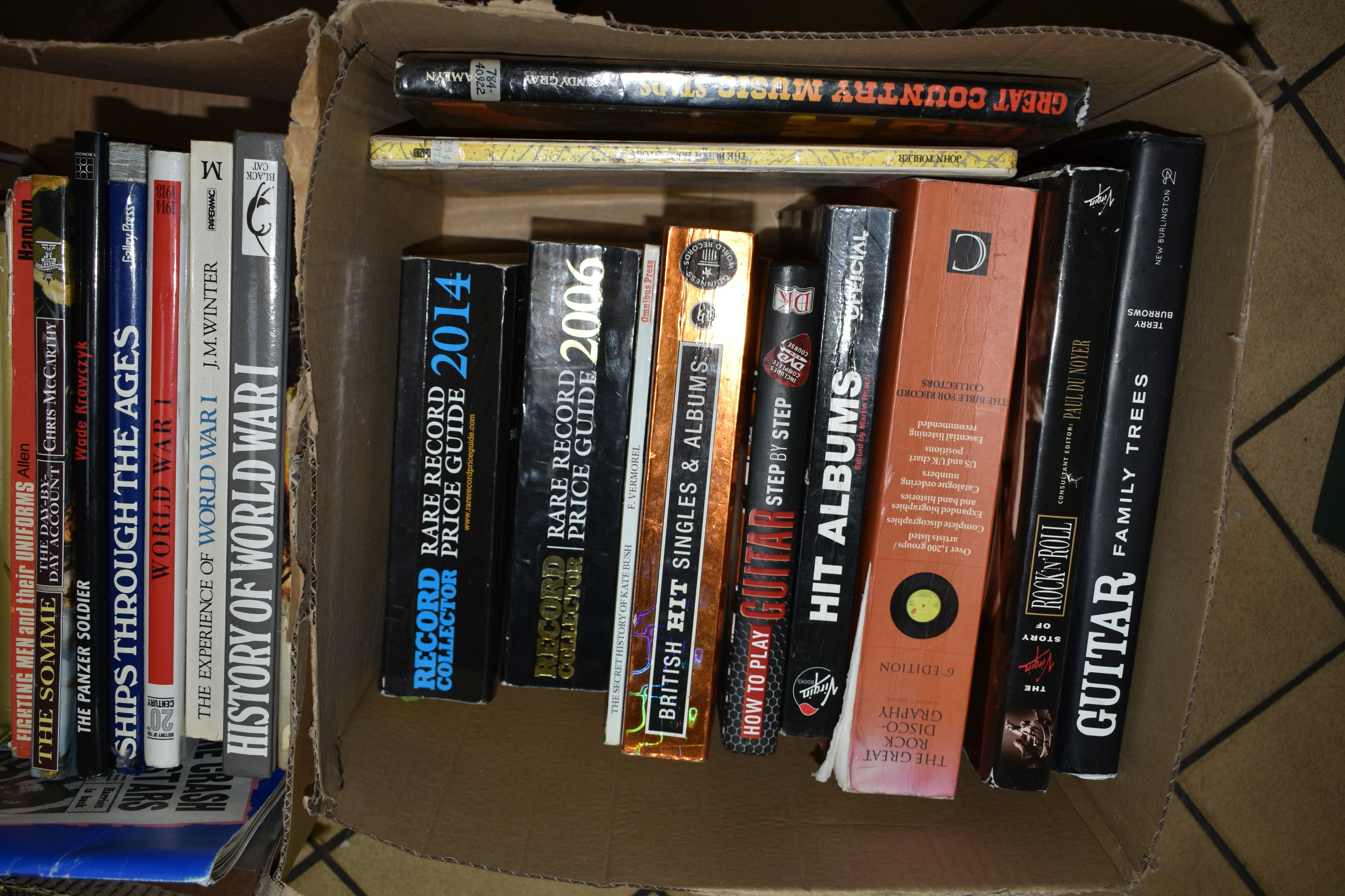 SIX BOXES OF BOOKS and Magazines comprising approximately 100 miscellaneous book titles in - Image 5 of 7