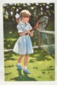 SHERREE VALENTINE DAINES (BRITISH 1959) 'PLAYFUL TIMES I', a signed limited edition print on board