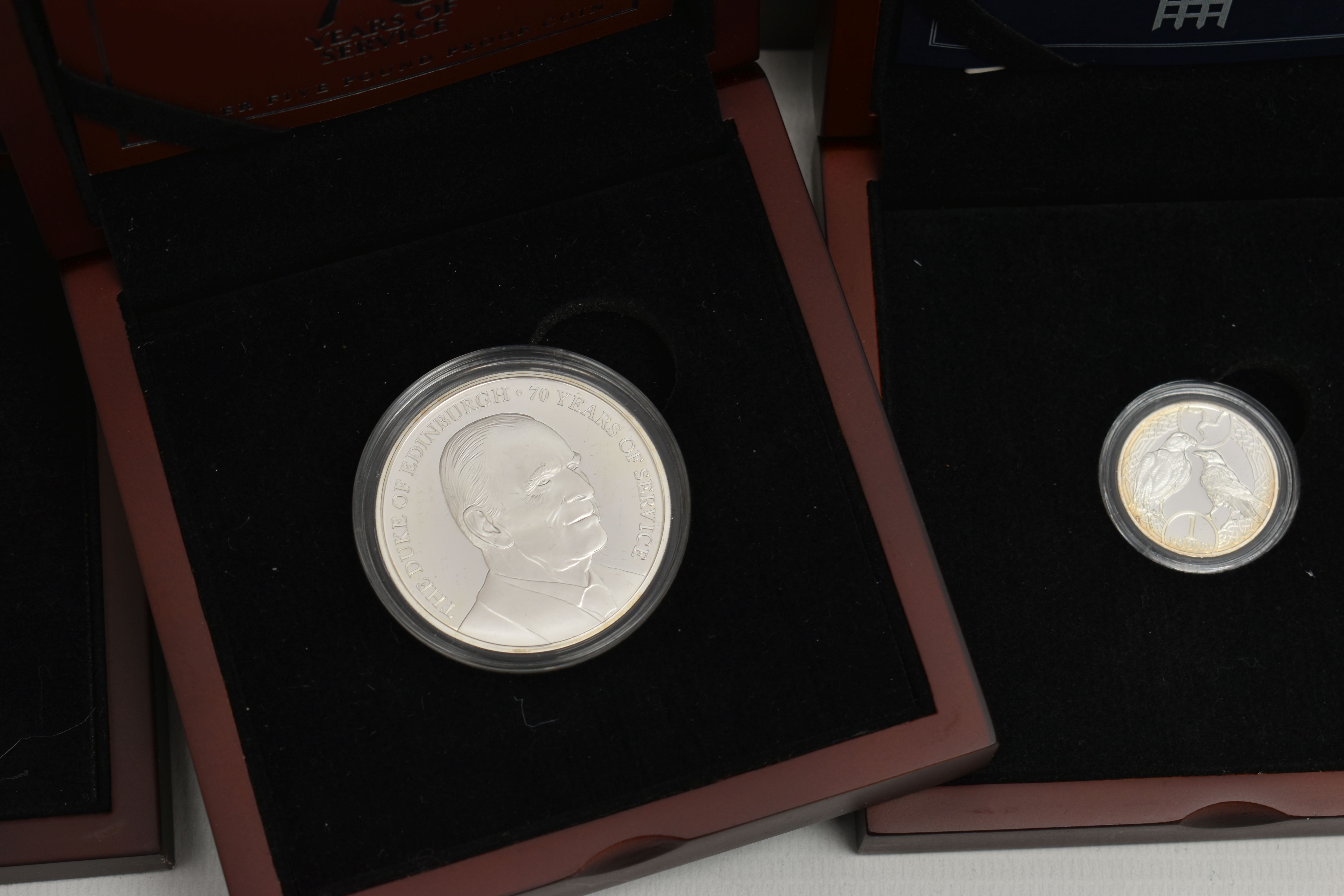 A QUANTITY OF BOXED SILVER AND SILVER PROOF AND OTHER COINAGE, to include a D-Day silver proof - Image 3 of 7