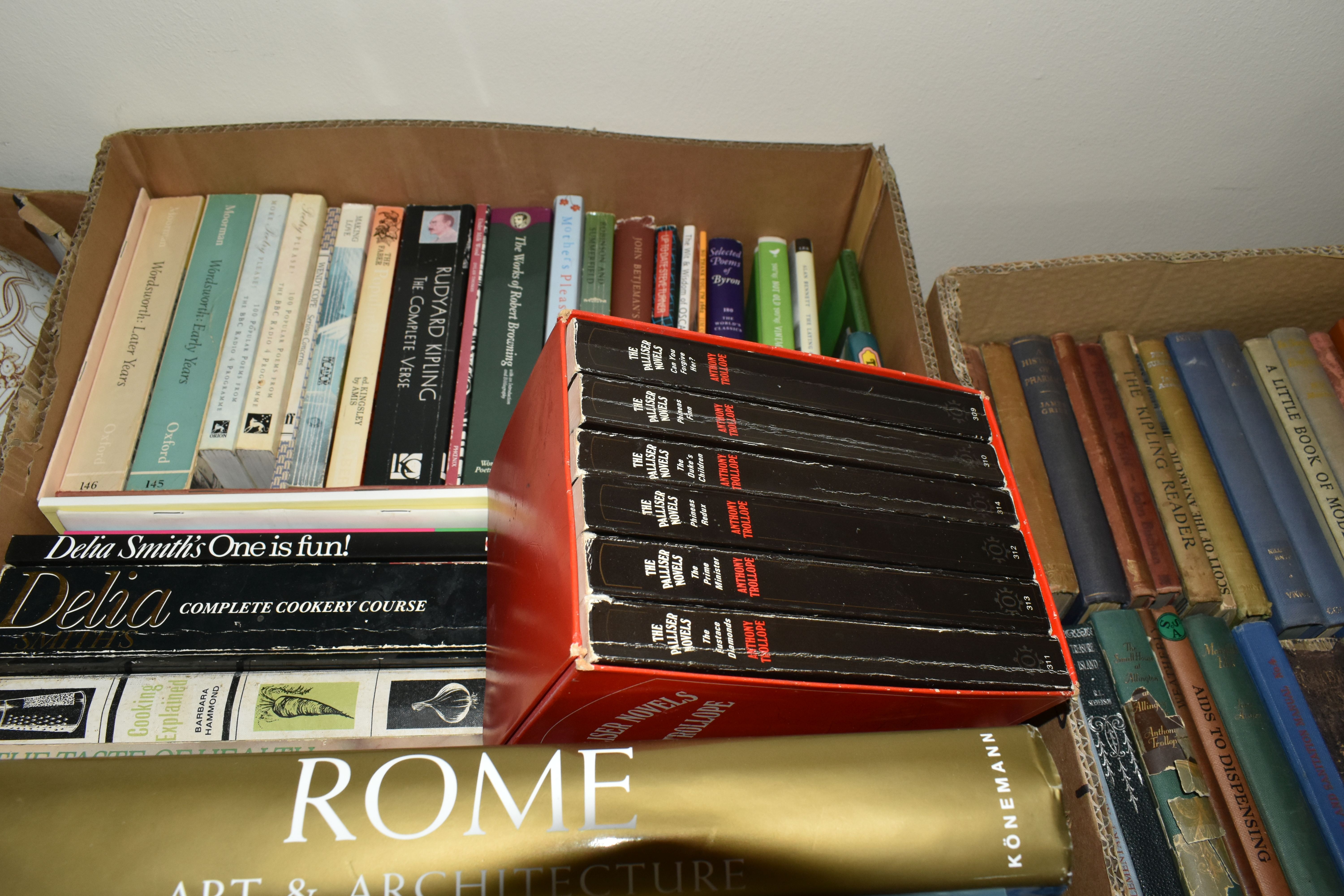 SEVEN BOXES OF BOOKS containing approximately 170 miscellaneous titles in hardback and paperback - Image 5 of 8