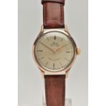 A GENTS 'MIDO' WRISTWATCH, automatic movement, round silvered dial signed 'Mido Multifort Grand