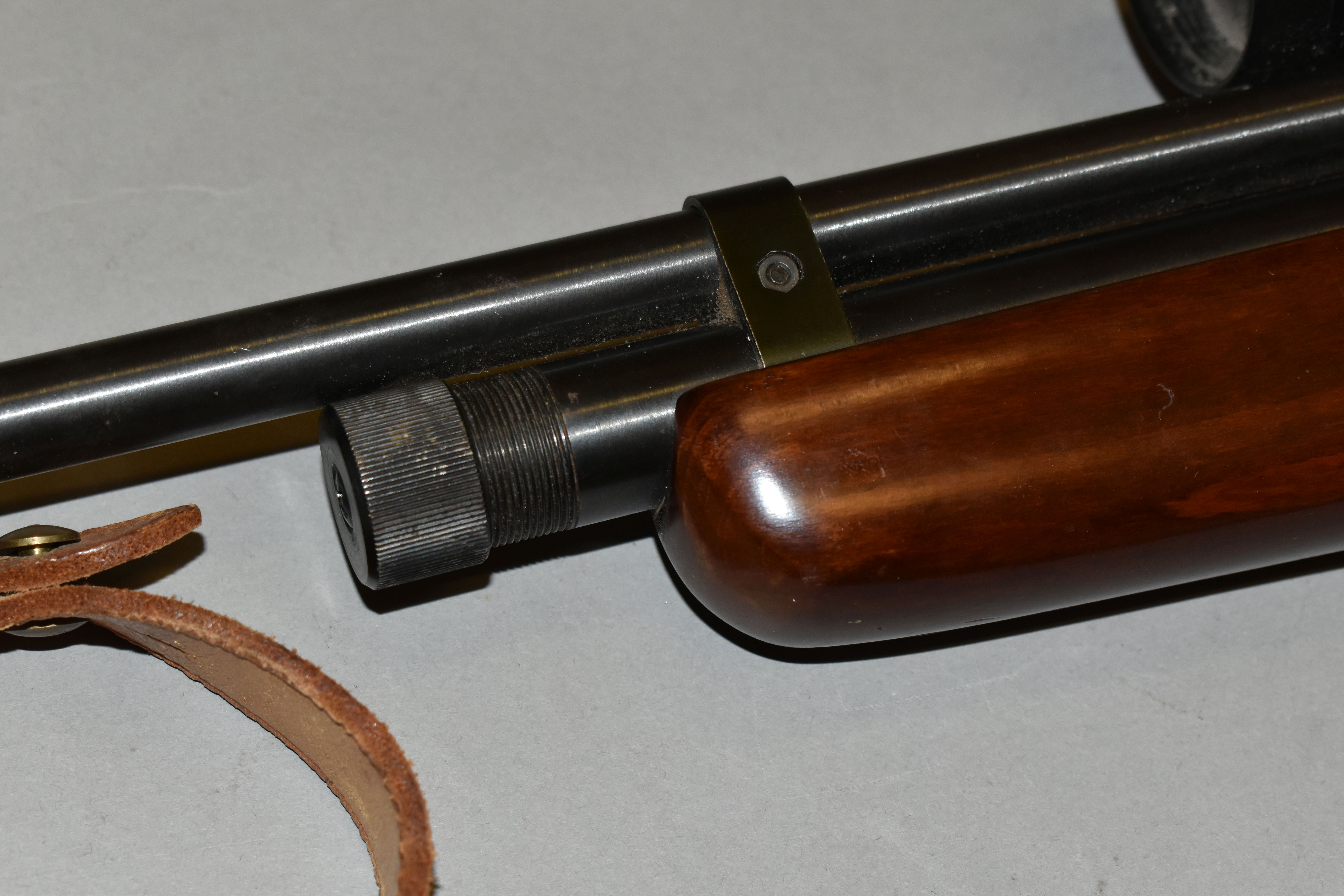 AN UNTESTED BOLT ACTION 5.5MM SMK CO2 QB78 DELUXE AIR RIFLE, fitted with a sling and 3-9x40 scope, - Image 4 of 12