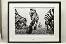 ANUP SHAH (KENYA CONTEMPORARY) 'ONWARD', a signed limited edition photographic print depicting a