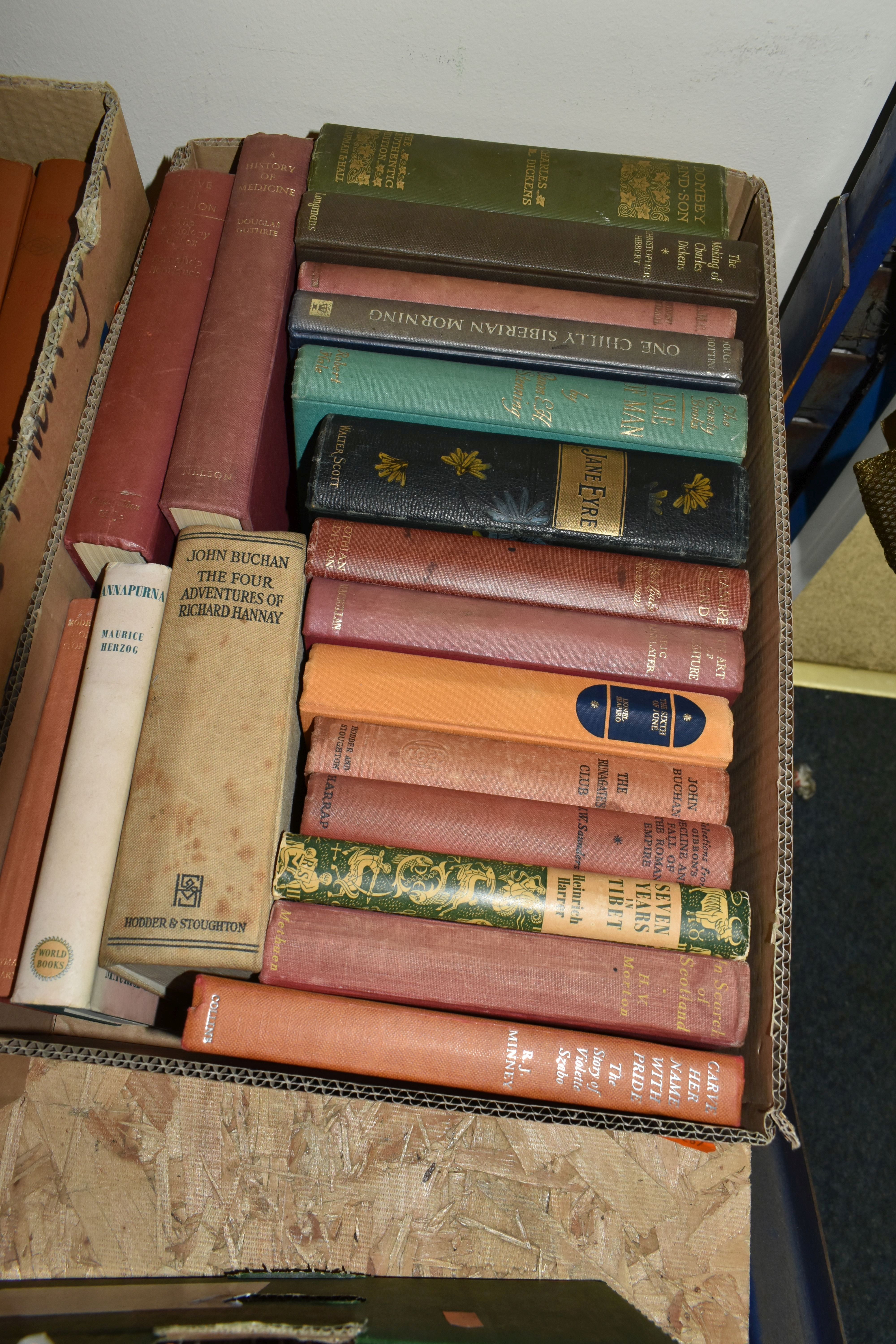 SEVEN BOXES OF BOOKS containing approximately 170 miscellaneous titles in hardback and paperback - Image 8 of 8