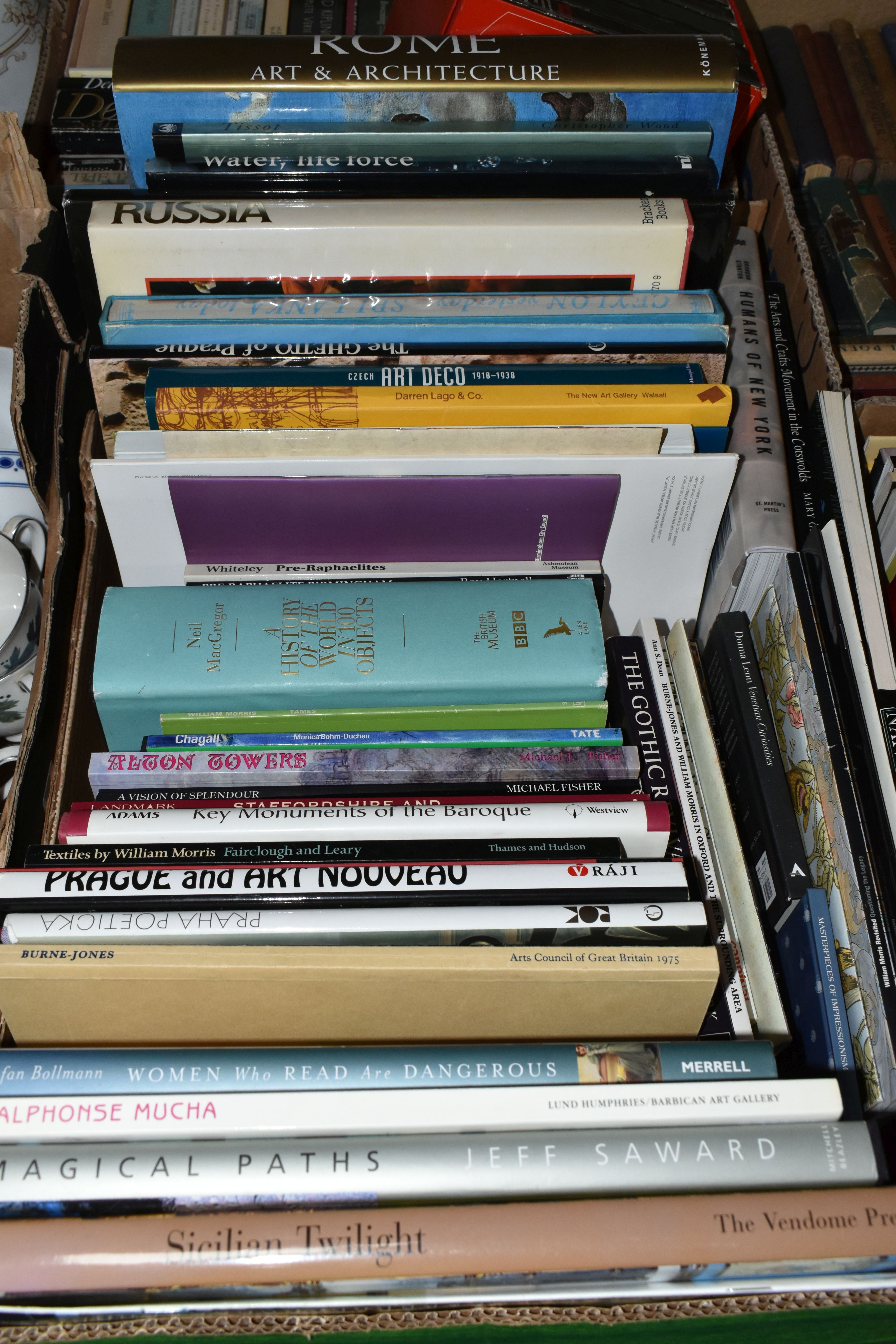 SEVEN BOXES OF BOOKS containing approximately 170 miscellaneous titles in hardback and paperback - Image 2 of 8